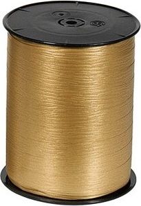 Geschenkband matt gold 10mm a 250m
