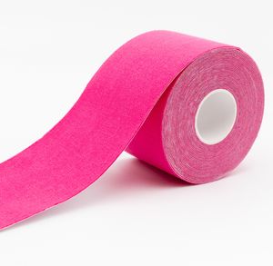 axion Kinesiologie-Tape 5cm x 5m - Wasserfestes Tape in pink, Physiotape, Kinesiologie-Tape