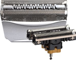 Braun Elektrorasierer Ersatzscherteil 51 S Silber – Kompatibel mit Series 5 Rasierern
