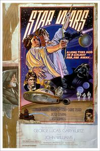 Star Wars Poster Style 'D' - American 68,5 x 101,5 cm