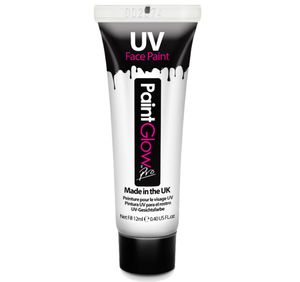 Schwarzlicht Farbe UV-Schminke Make-Up weiß