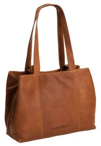 The Chesterfield Brand Wax Pull Up Schultertasche Leder 36.5 cm