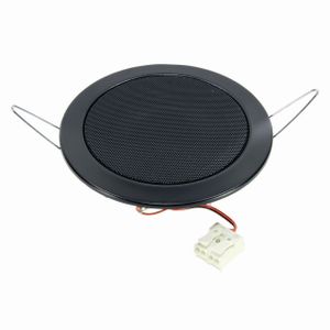 Visaton 50178 DL 8 (RAL 9005) -8 Ohm Deckenlautsprecher 1St, Schwarz