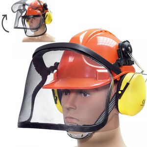 Bituxx Arbeitschutzhelm mit Gesichts- und Gehörschutz, MS-13736