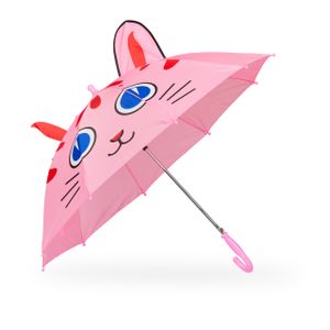 relaxdays Detský dáždnik "Mačka"