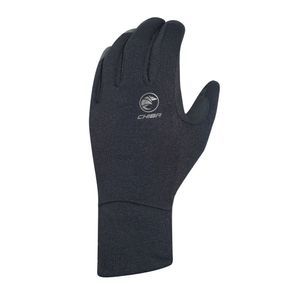 Chiba Polarfleece Winterhandschuhe, Farbe:schwarz, Größe:L