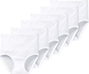 Schiesser 6er Pack Original Classics Feinripp Taillen Slip Traditionelle Passform, Formstabil, Zeitlose Wäsche ohne Seitennähte