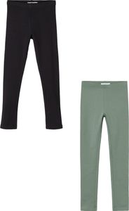 NAME IT Leggings 2er-Set Regular Fit weich bequem Basic Größe: 104 NAME IT Leggings 2er-Set Regular Fit weich bequem Basic Größe: 104