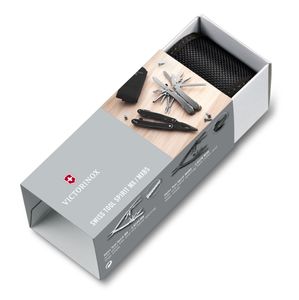 Victorinox Swiss Tool Spirit MXBS Sillber inkl. Nylon-Gürteletui