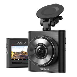 COOAU Mini Dashcam vorne 1080P 60FPS Autokamera,  Autokamera mit Super-Nachtsicht, WDR, Notfallaufzeichnung, Parküberwachung, G-Sensor
