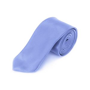 Oblique Unique Krawatte Schlips schmal Binder Style - hellblau