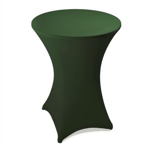 Stehtischhusse Stretch Stehtisch Ø 60 cm Tisch Husse Bistrotisch Khaki