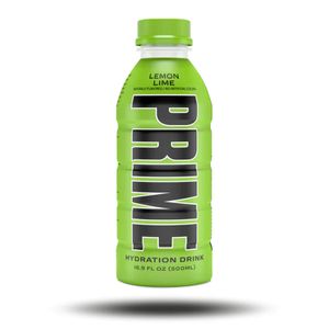 Prime Energy Drink Grün - Lemon Lime - Hydration Green - 500 ml - Logan Paul & KSI + GGAMES Bleistift