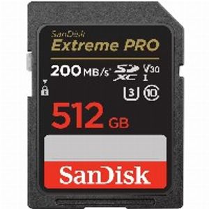 SanDisk Extreme PRO® SDXC™-UHS-I-Speicherkarte 512 GB, 200 MB/s, 90 MB/s
