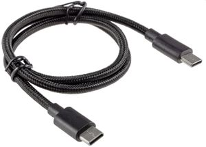 USB-Kabel USB-C auf USB-C 0,5m Stecker/Stecker, 5-20V, max 60W / 3A