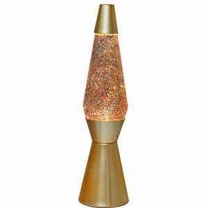 I-Total lavalampe Glitter 40 x 92 cm 30W gold