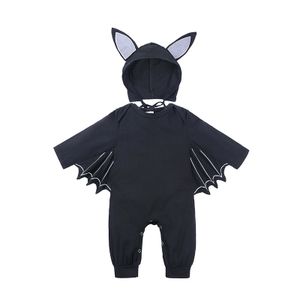 Halloween Fledermaus Kleinkind Body Sets Lustige Heiße Hohe Baumwolle Baby Jungen Mädchen Overall Lässige Lange Ärmeln Kleidung