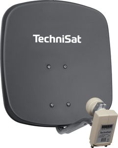 TechniSat DigiDish 45 Twin mit Uni.V/H 1345/2882 grau
