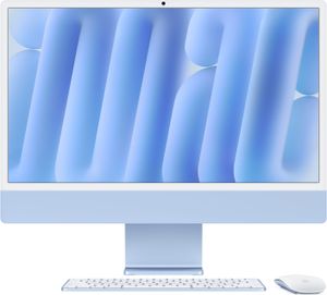 Apple iMac Apple M M4 59,7 cm (23.5") 4480 x 2520 Pixel All-in-One-PC 16 GB 256 GB SSD macOS Sequoia Wi-Fi 6E (802.11ax) Blau