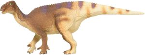 dinosaurier Iguanodon junior 18 cm Gummi braun/violett
