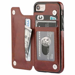 ShieldCase iPhone 7 / iPhone 8 Wallet Case (braun)