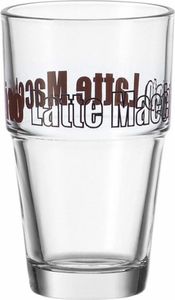 Leonardo Serie 'Solo' Becher Latte Macchiato mit Aufdruck (1 Stk.)