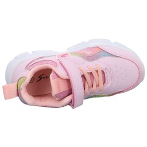 Sneakers Mädchen-Slipper-Kletter-Sneaker Pink , Farbe:rot, EU Größe:29