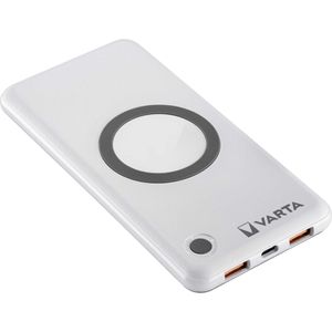 VARTA Zusatzakku "Wireless Power Bank" 10.000 mAh weiß