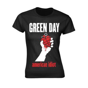 Green Day - "American Idiot" T-Shirt für Damen PH2830 (L) (Schwarz)