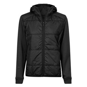 Tee Jays - Dámská bunda s kapucí PC5257 (XXL) (černá)
