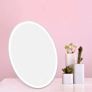 Style home Kosmetikspiegel mit Licht, Make up Spiegel, Faltbarer Schminkspiegel mit LED Beleuchtung, Standspiegel Tischspiegel Rasierspiegel, für Zuhause und Unterwegs