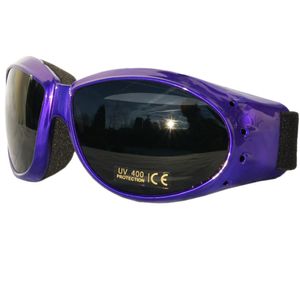 Motorradbrille HEEZY® Sportbrille 460-V Chopper Motorrad Motorboot Ski Fahrrad Brille