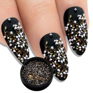 Nail Art Crystal Stones MIDI - 09 funkel