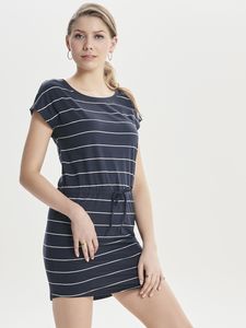 Mini T-Shirt Kleid mit Tunnelzug Kurzarm Dress ONLMAY | XS