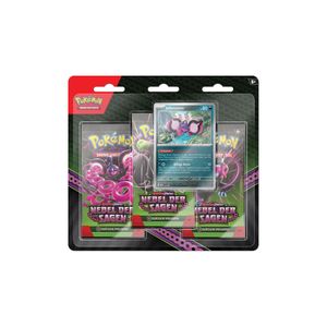 Pokémon Karmesin & Purpur Nebel der Sagen - 3-Pack Blister Infamomo - DE