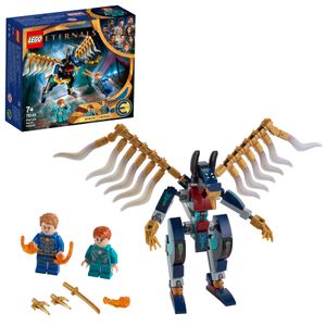 LEGO 76145 Marvel Letecký nálet Věční, superhrdinské hračky pro děti od 7 let, s figurkami Deviantů