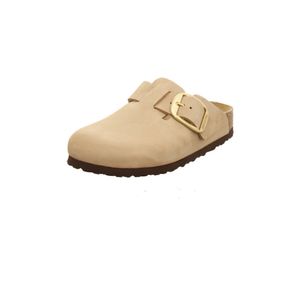 Birkenstock Damen Clog, beige(sandcastle (01518)), Gr. 40