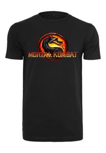 Merchcode T-Shirt MORTAL KOMBAT LOGO TEE MC590 Black, Größe:L