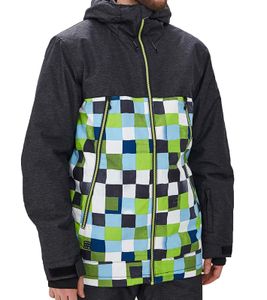 Quiksilver Sierra Ski-Jacke wärmende Herren Winter-Jacke wasserdicht Mehrfarbig, Größe:L