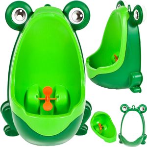 MalPlay Urinal für Jungen | Baby Töpfchen Kindertoilette für Baby | Pissoir Training | Frosch