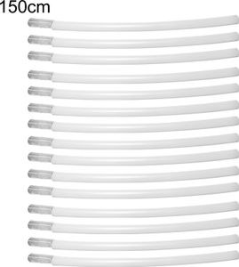 1 Set Girlandständer leicht zu montieren multifunktionales PVC Rundkreis Ballon Blütenbogen Stand Kit für Hochzeit-Größen:150CM