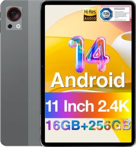 DOOGEE T30S Tablet 11 Zoll Android 14 16GB RAM + 256GB ROM (1TB TF) Tablet, 8580mAh Akku Octa-Core 2.4K Display 13MP 8MP, 4G LTE Dual SIM/Hi-Res