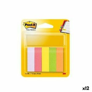 Karteczki samoprzylepne Post-it 47,6 x 47,6 mm kolorowe (12 sztuk)