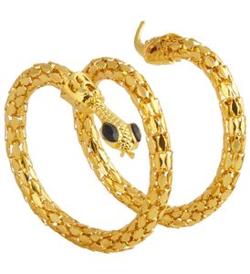 Schlangen Armband | Gold - Schmuck Cleopatra Kostüm