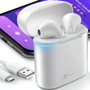 Kopfhörer Bluetooth 5.0 TWS Wireless Kabellos In-Ear True Wireless Earbuds Tragbare Ladehülle Stereo Headset mit Mikrofon für Android iPhone Samsung Retoo