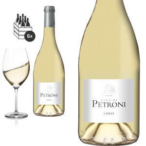 6er Karton 2021 Corse blanc von Domaine Petroni  - Weißwein