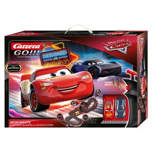 Carrera 20062477 GO!!! Autorennbahn "Disney Pixar Cars - Neon Nights"
