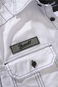 Pánská košile Brandit Luis Vintageshirt white - 3XL