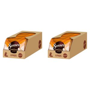 SENSEO Typ Cappuccino Caramel Pads 10er Pack 10 x 8 Getränke