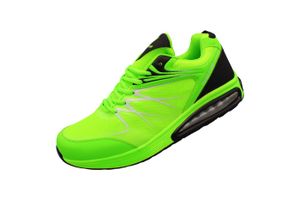 Art 432 Neon Luftpolster Turnschuhe Schuhe Sneaker Sportschuhe Neu Herren, Schuhgröße:43